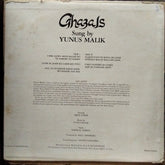 Yunus Malik  - Ghazals By Yunus Malik ( In Concert - Live) (Vinyl)